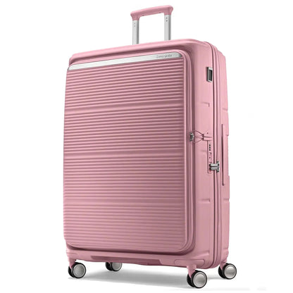 Samsonite Paralux 81 cm Expandable Front Opening Suitcase - Dusty Pink