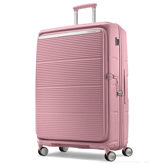 Samsonite Paralux 81 cm Expandable Front Opening Suitcase - Dusty Pink