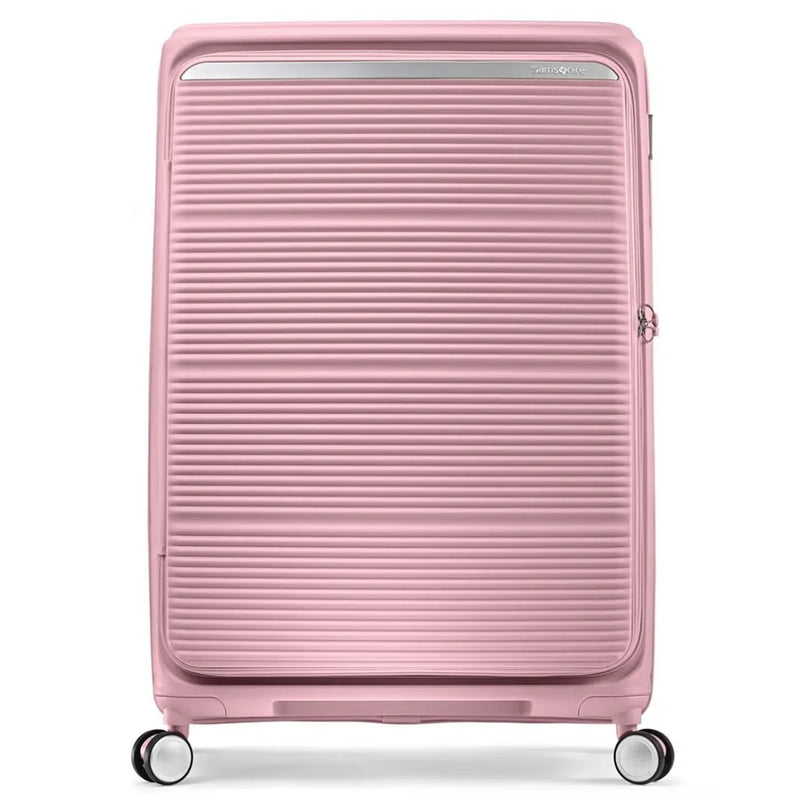 Samsonite Paralux 81 cm Expandable Front Opening Suitcase - Dusty Pink