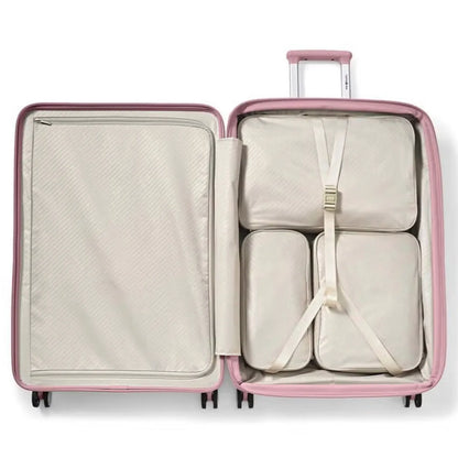 Samsonite Paralux 81 cm Expandable Front Opening Suitcase - Dusty Pink