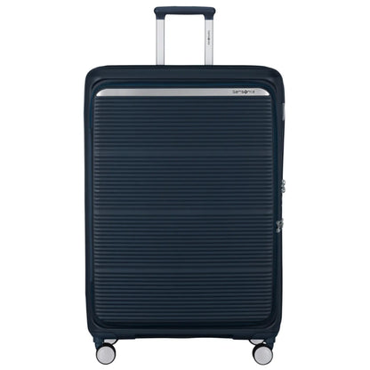 Samsonite Paralux 81 cm Expandable Front Opening Suitcase - Midnight Navy