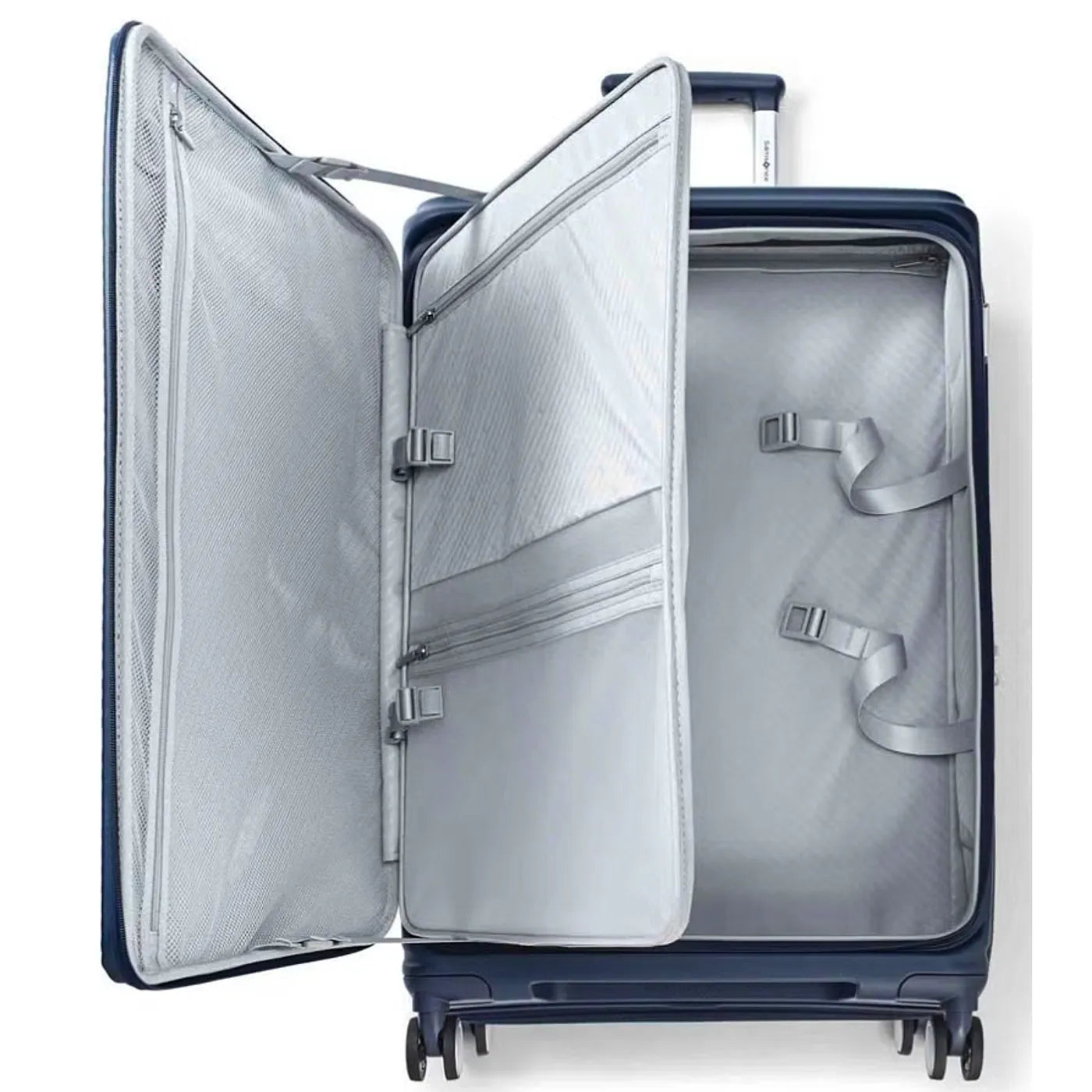 Samsonite Paralux 81 cm Expandable Front Opening Suitcase - Midnight Navy