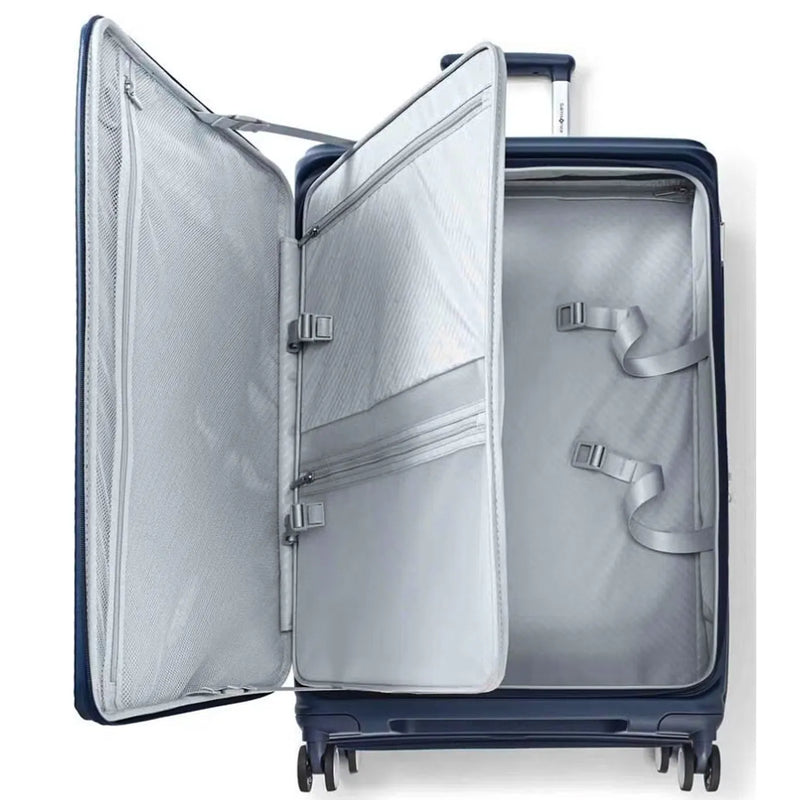 Samsonite Paralux 81 cm Expandable Front Opening Suitcase - Midnight Navy