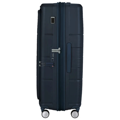Samsonite Paralux 81 cm Expandable Front Opening Suitcase - Midnight Navy