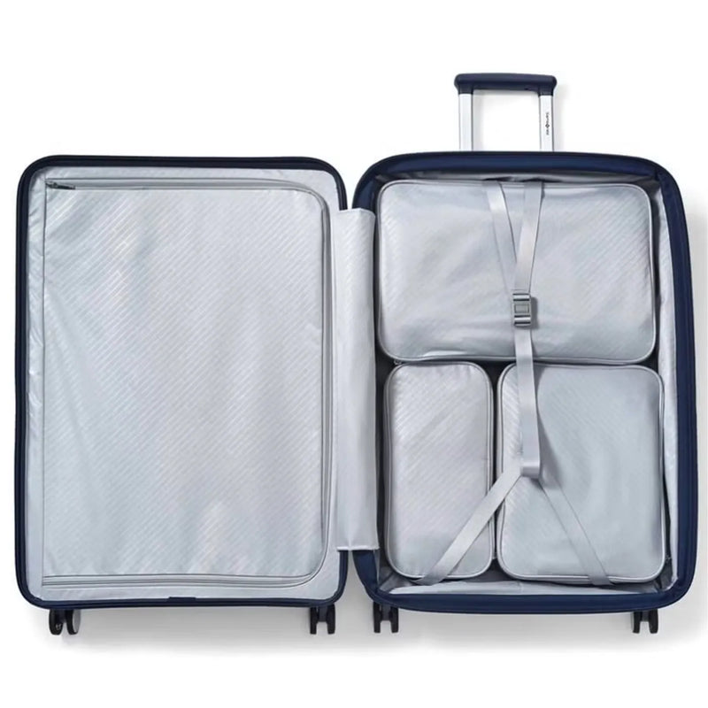 Samsonite Paralux 81 cm Expandable Front Opening Suitcase - Midnight Navy