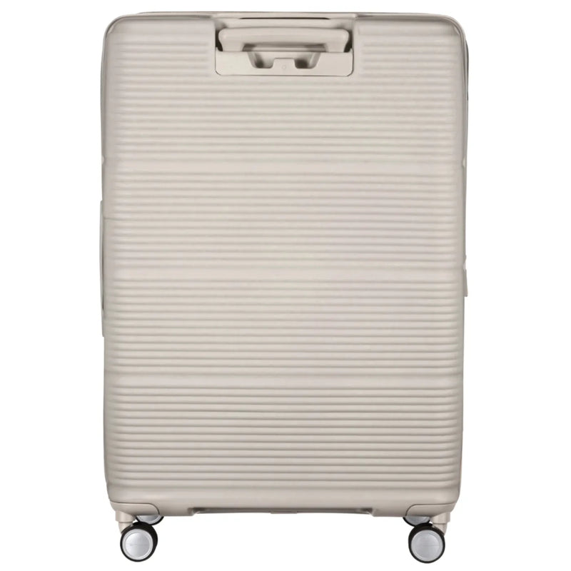 Samsonite Paralux 81 cm Expandable Front Opening Suitcase - Stone Grey