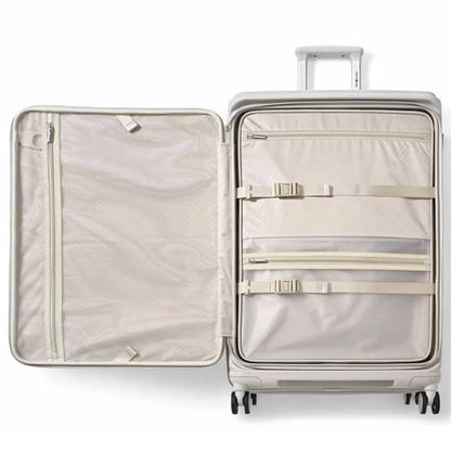 Samsonite Paralux 81 cm Expandable Front Opening Suitcase - Stone Grey