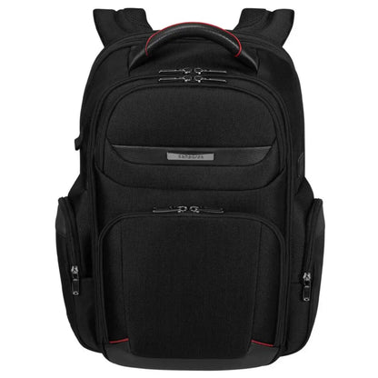 Zipped double front exterior pocket with inner organisation