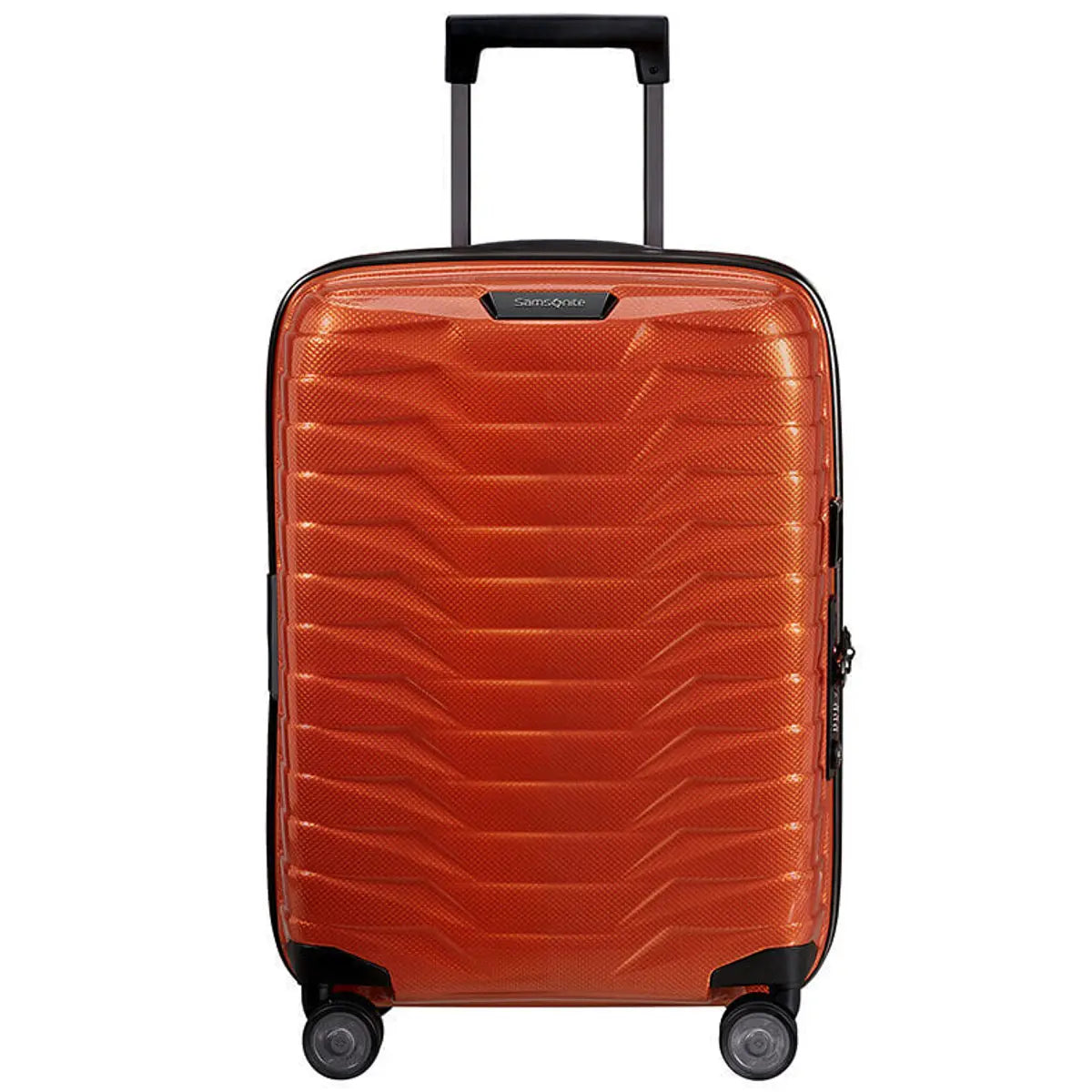Samsonite Proxis 55cm Expandable 4 Wheel Cabin Spinner Suitcase - Flame