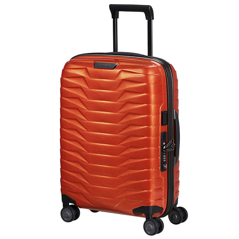 Samsonite Proxis 55cm Expandable 4 Wheel Cabin Spinner Suitcase - Flame