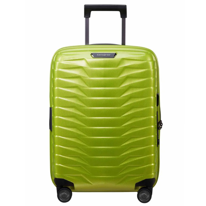 Samsonite Proxis 55cm Expandable 4 Wheel Cabin Spinner Luggage - Lime