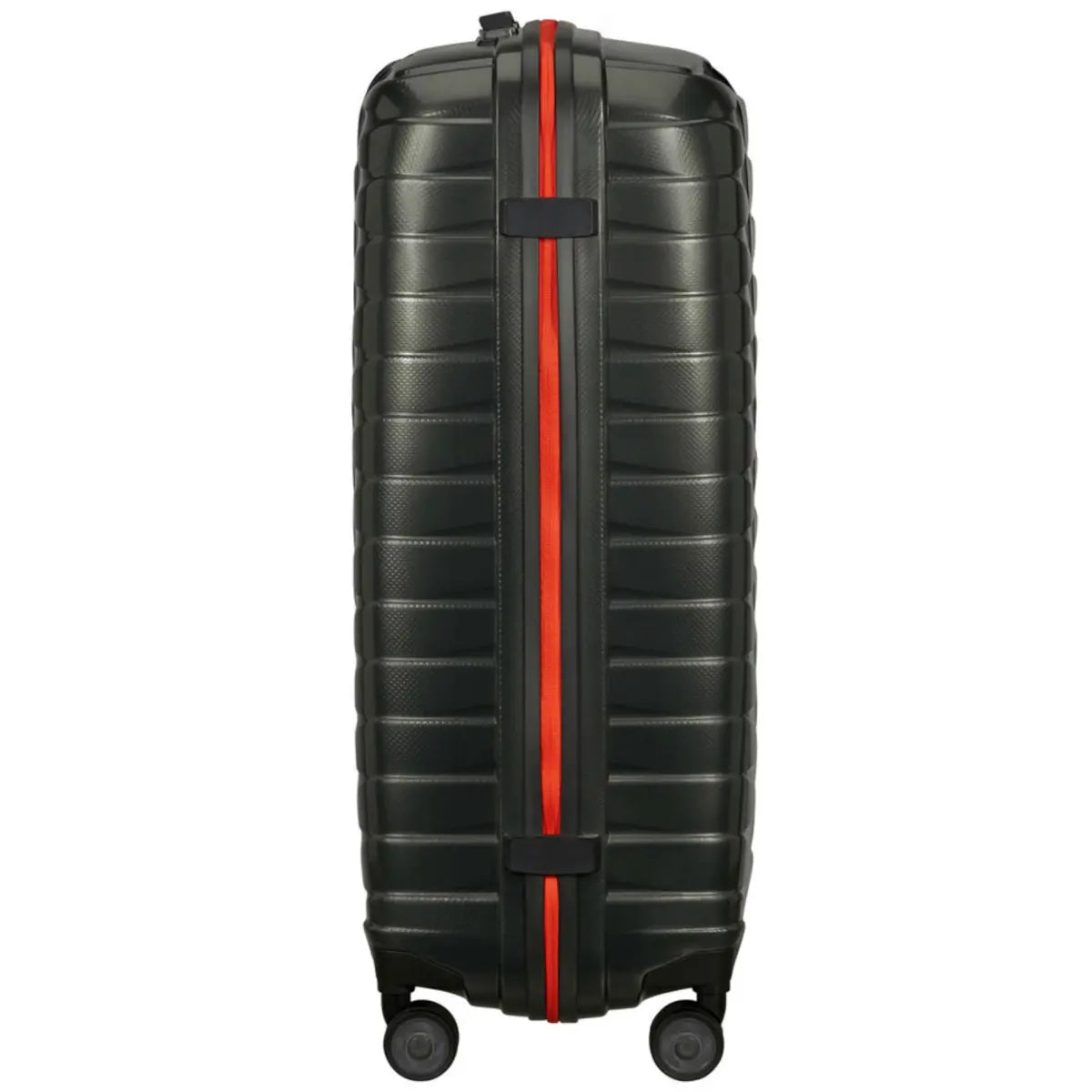 Samsonite Proxis 75cm 4 Wheel Spinner Suitcase Dark Green / Orange