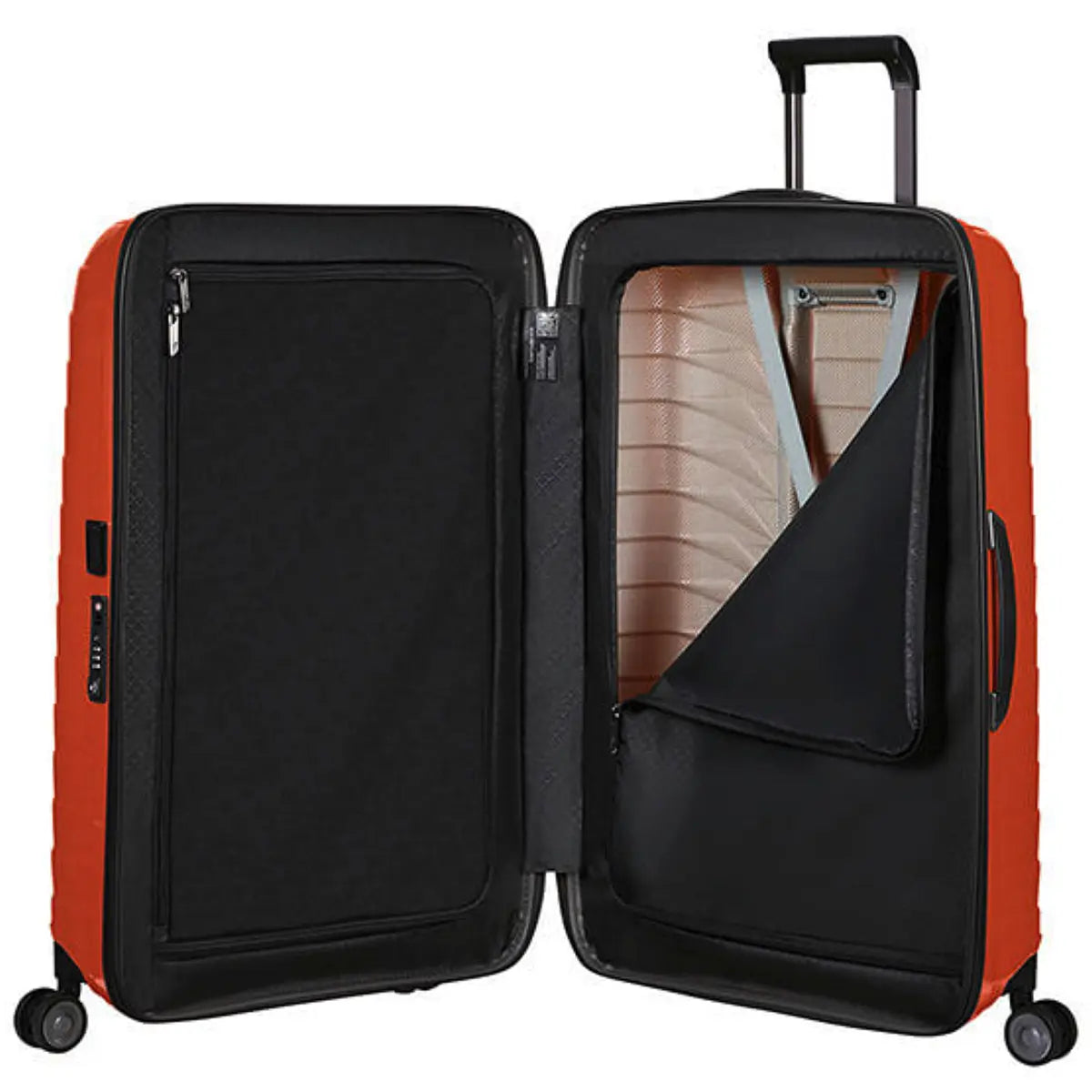 Samsonite Proxis 75cm 4 Wheel Spinner Suitcase - Flame