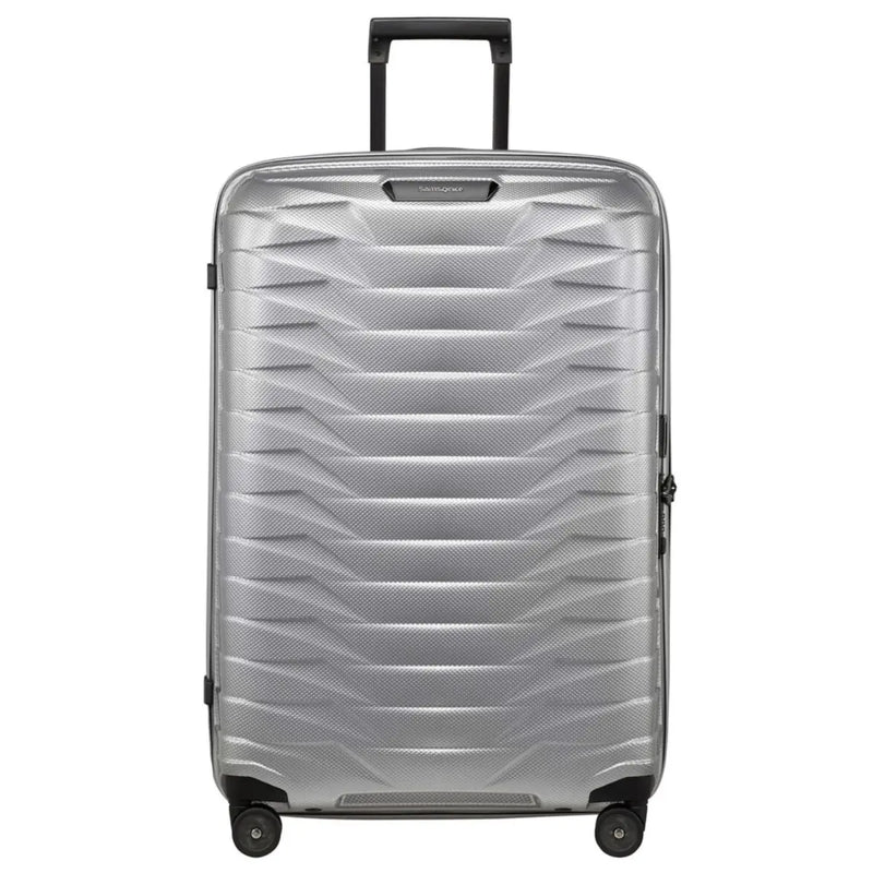 Samsonite Proxis 75cm 4 Wheel Spinner Luggage - Silver