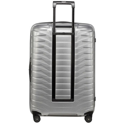 Push button retractable handle