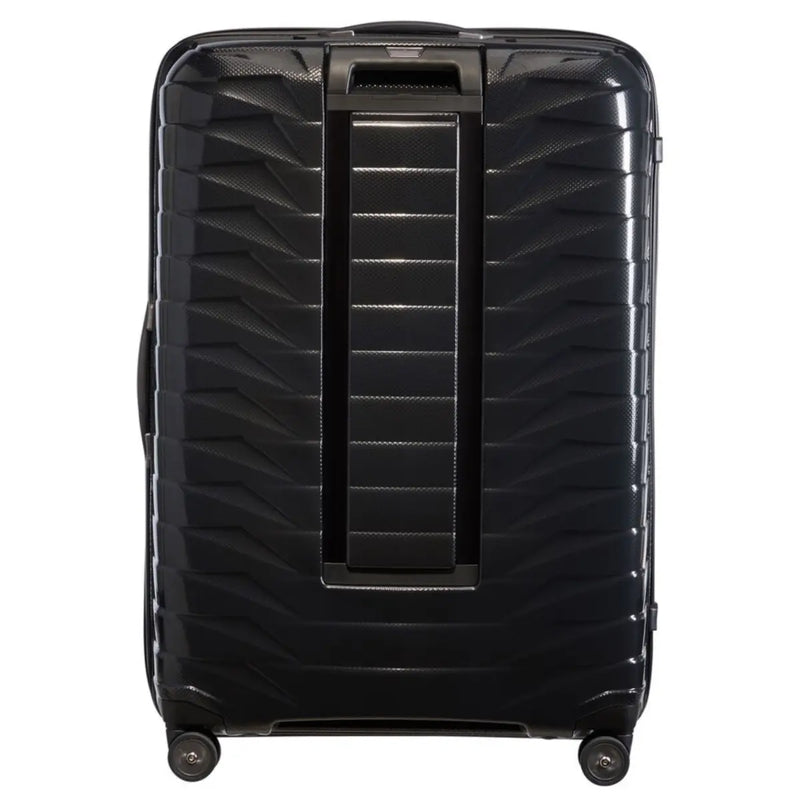 Push button retractable handle