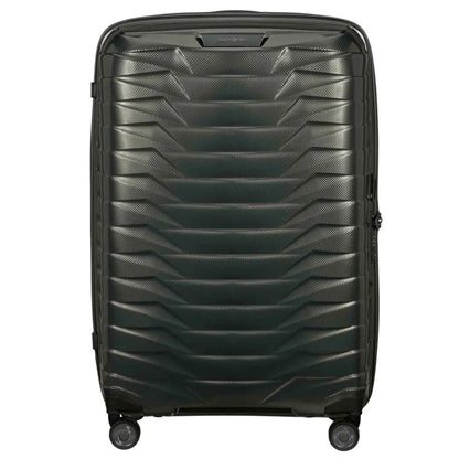 Samsonite Proxis 81 cm 4 Wheel Spinner Suitcase Dark Green / Orange
