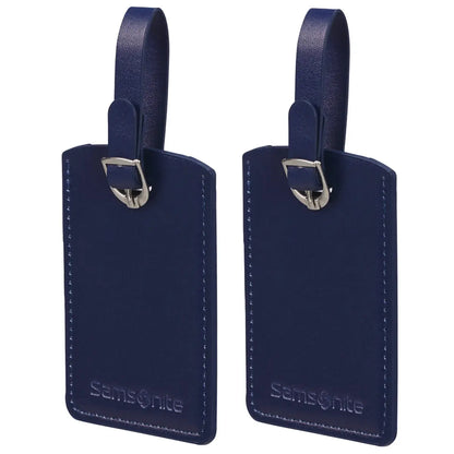 Samsonite Rectangle Luggage Tag (2 Pack) - Midnight Blue