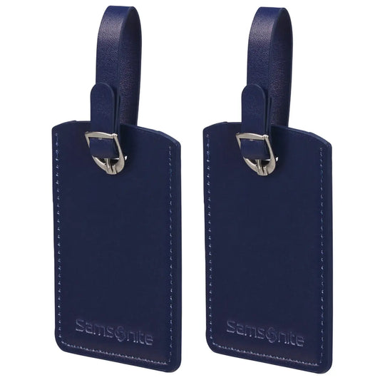 Samsonite Rectangle Luggage Tag (2 Pack) - Midnight Blue