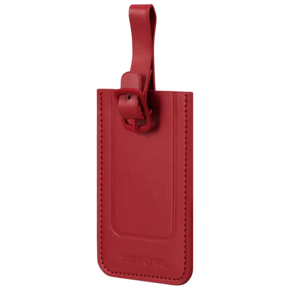 Samsonite Rectangle Luggage Tag (2 Pack) - Red