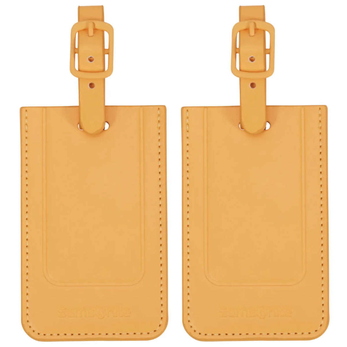 Samsonite Rectangle Luggage Tag (2 Pack) - Yellow