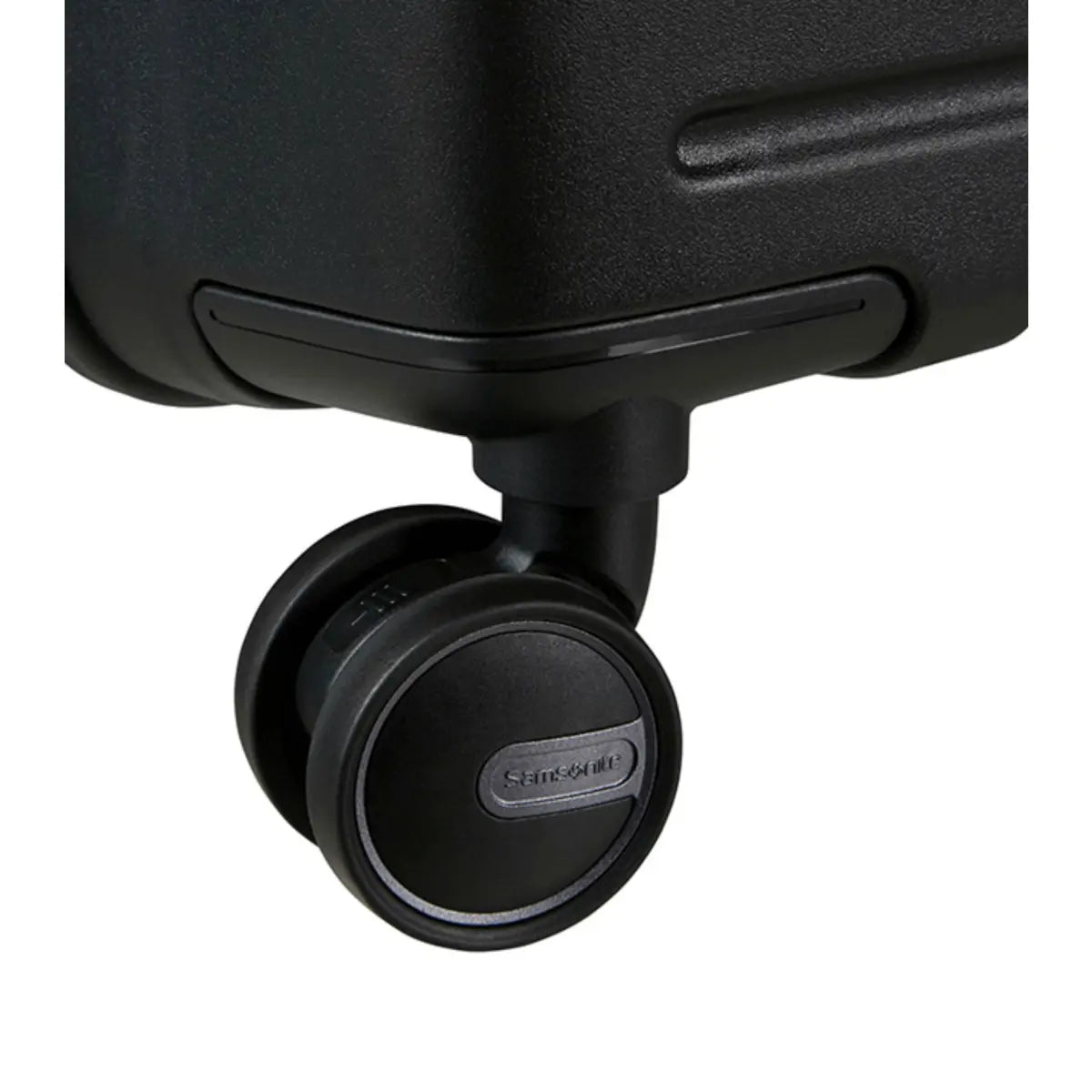 Silent shock-absorbing double suspension wheels