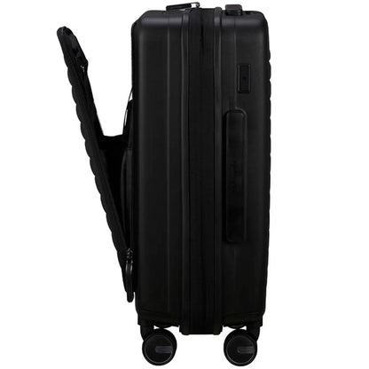 Lockable front flap zippered pocket