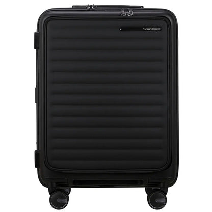 Samsonite Restackd 55 cm Expandable Easy Access Cabin Suitcase - Black