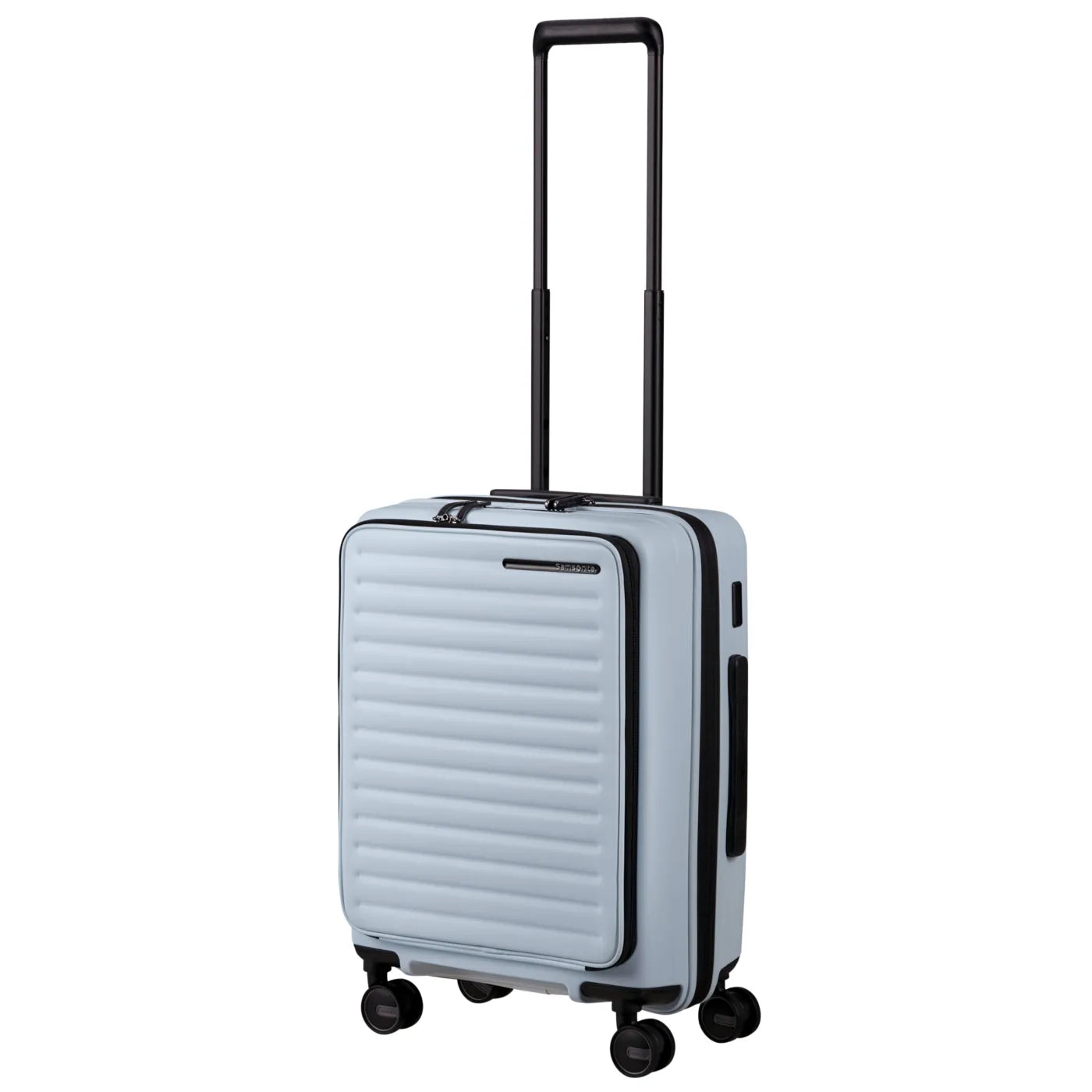 Samsonite Restackd 55 cm Expandable Easy Access Cabin Suitcase - Glacier