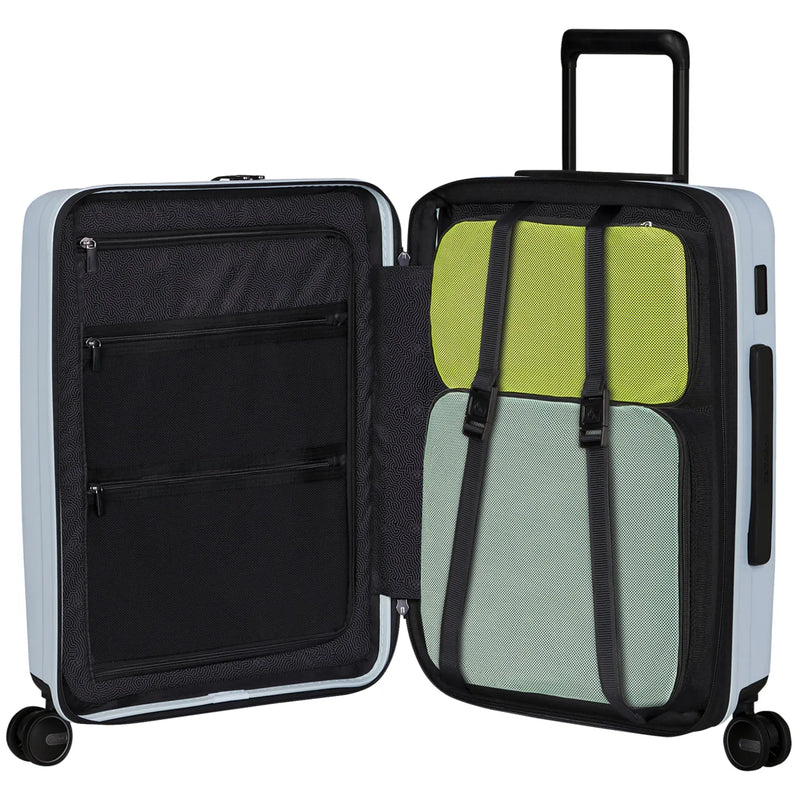 Samsonite Restackd 55 cm Expandable Easy Access Cabin Suitcase - Glacier