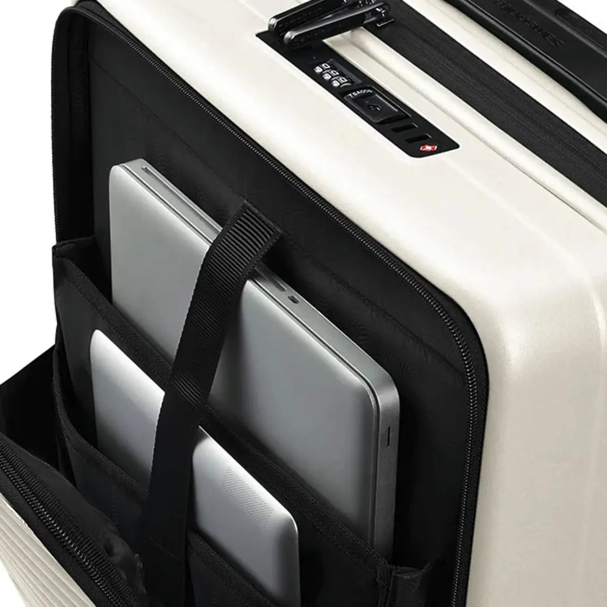 Samsonite Restackd 55 cm Expandable Easy Access Cabin Suitcase - Quartz