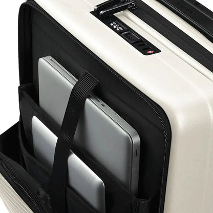 Samsonite Restackd 55 cm Expandable Easy Access Cabin Suitcase - Quartz