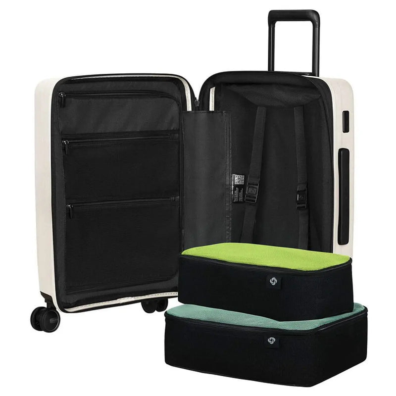 Samsonite Restackd 55 cm Expandable Easy Access Cabin Suitcase - Quartz