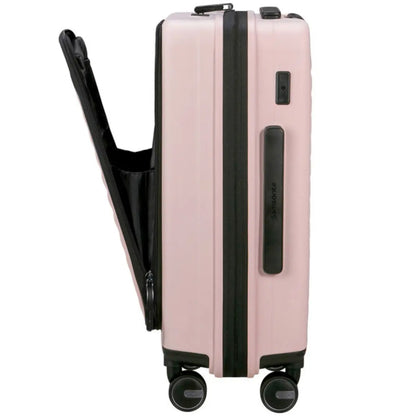 Lockable front flap zippered pocket