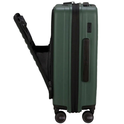 Lockable front flap zippered pocket