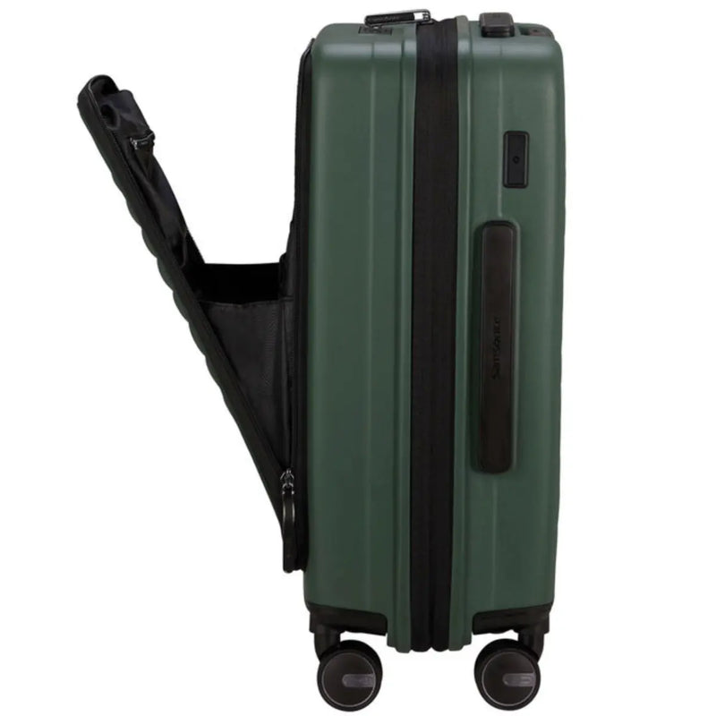 Lockable front flap zippered pocket