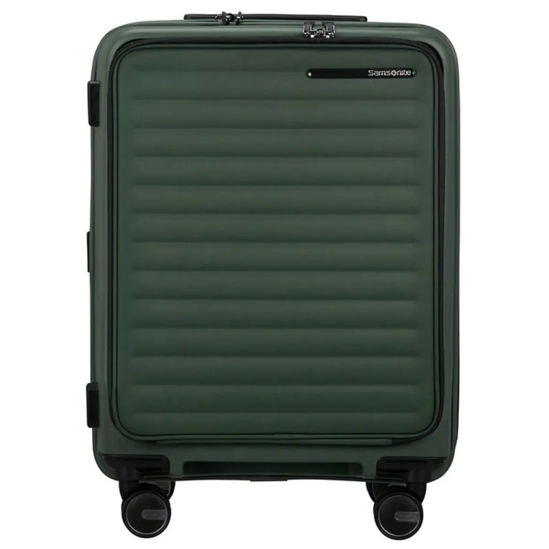 Samsonite Restackd 55 cm Expandable Easy Access Cabin Suitcase - Sage