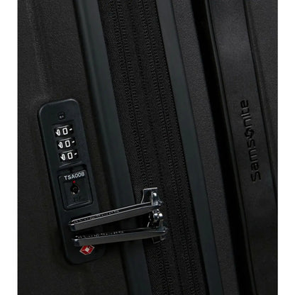 Integrated 3-digit TSA combination lock