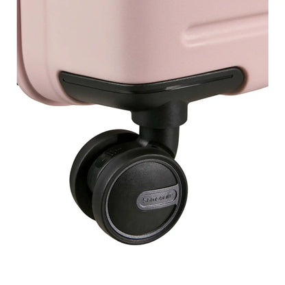 Silent shock-absorbing double suspension wheels