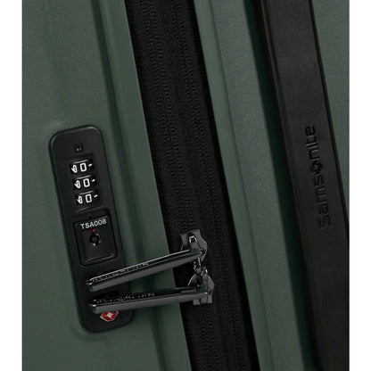 Integrated 3-digit TSA combination lock