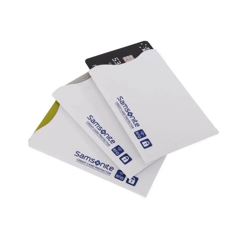 Samsonite : RFID Credit Card Sleeves (Pack of 3) - White