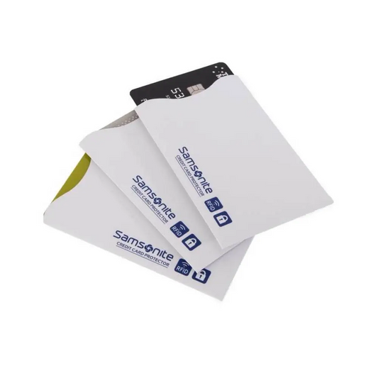 Samsonite : RFID Credit Card Sleeves (Pack of 3) - White