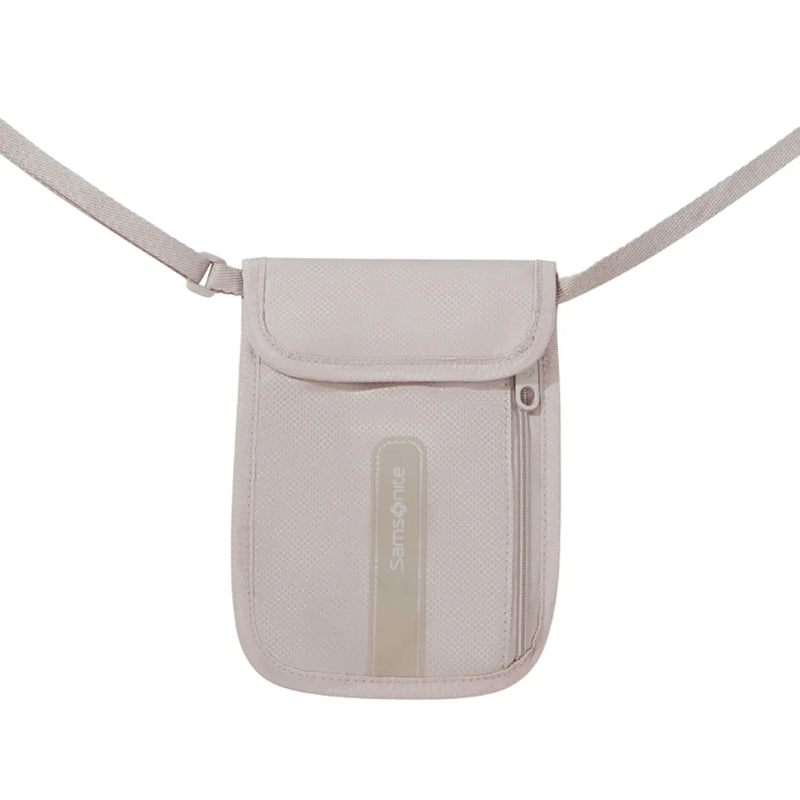 Samsonite RFID Neck Pouch - Eclipse Grey