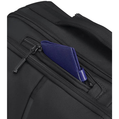 Exterior pocket with RFID protection