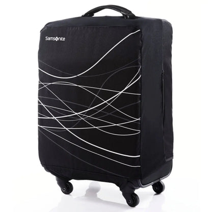 Samsonite Suitcase Cover - Small Foldable - Fits up 57cm - Black