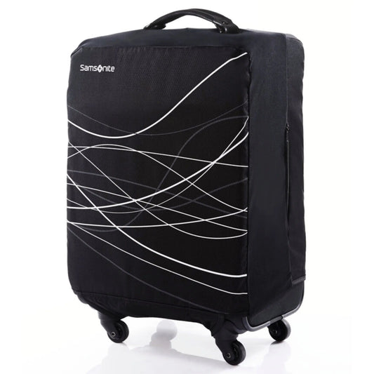 Samsonite Suitcase Cover - Small Foldable - Fits up 57cm - Black