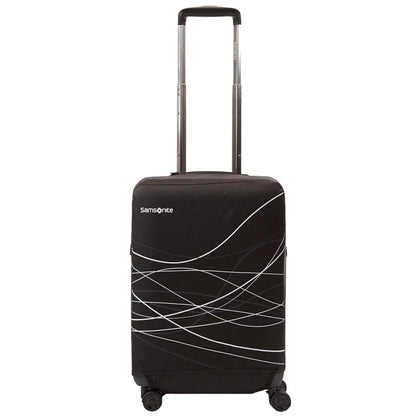 Samsonite Suitcase Cover - Small Foldable - Fits up 57cm - Black