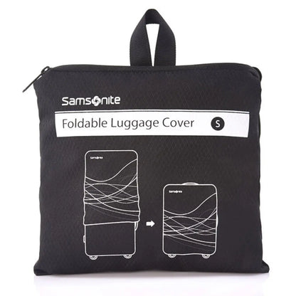 Samsonite Suitcase Cover - Small Foldable - Fits up 57cm - Black