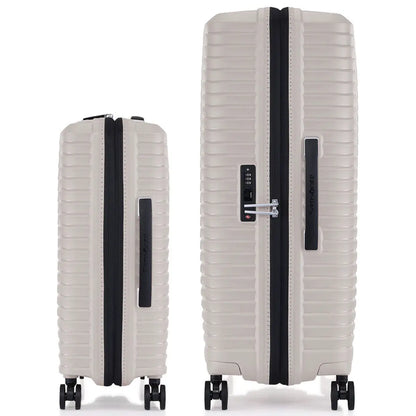 Samsonite Upscape 4-Wheel Expandable 3 Piece Suitcase Set (55 cm 75 cm and Tech Kit) - Stone Grey