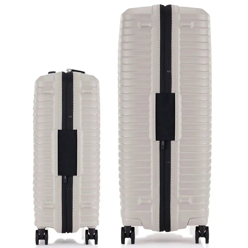 Samsonite Upscape 4-Wheel Expandable 3 Piece Suitcase Set (55 cm 75 cm and Tech Kit) - Stone Grey